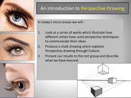 Perspective Drawing - British Academy Wiki