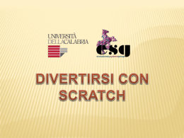 Introduzione Scratch
