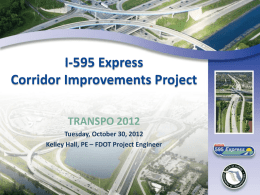 I-595 Express Corridor Improvements Project