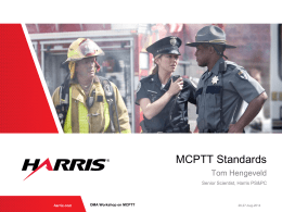 4_3_Harris Position on MCPTT Standards
