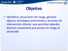 Diapositiva 1 - Educación a Distancia