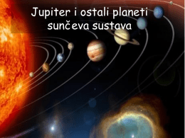 Jupiter i ostali planeti sun*eva sustava