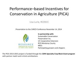Lisa Lurie, RCD of SCC