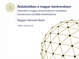 Prezentáció - Magyar Nemzeti Bank
