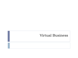 Virtual Business
