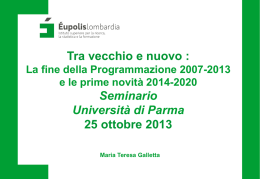 Slide 1 - Dipartimento di Giurisprudenza
