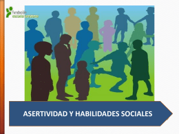 Habilidades Sociales y Asertividad