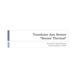 K-5 Tranduser dan Sensor