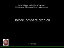 Dolore lombare cronico - formazionesostenibile.it
