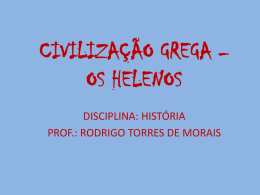Civilização Grega - Professorodrigo.com.br