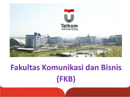 Aturan Akademik Tel-U - Fakultas Komunikasi dan Bisnis