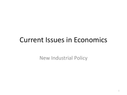 New Industrial Policy