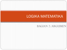 logika matematika bag 2 (argumen)
