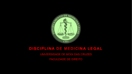 Introdução à Medicina Legal