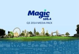 Magic 105.4 Media Pack