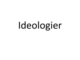 Ideologier - Friskolan Lust & Lära