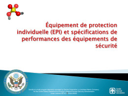 Équipement de protection individuelle (EPI) et - CSP