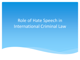 Hate Speech ICL