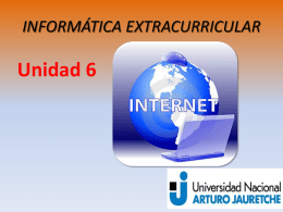 INFORM&Aacute;TICA EXTRACURRICULAR