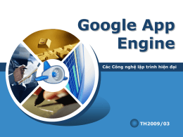 Google App Engine Service
