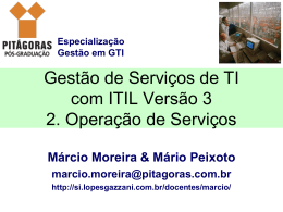 2. Operação de Serviços - Lopes & Gazzani Planejamento Ltda