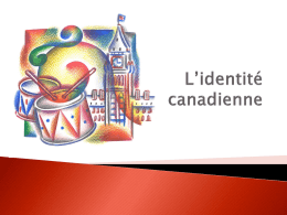 L*identité canadienne