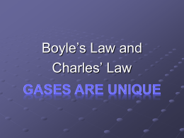 Gas Laws powerpoint