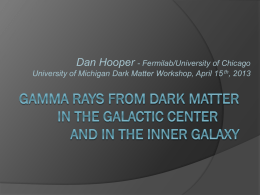 Gamma rays from dark matter annihilations in the Galactic Center