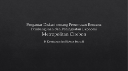 FGD 3c Cirebon Raya - Metropolitan Jabar