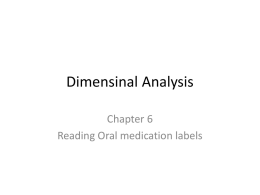 Dimensional Analysis #6