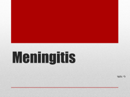 Meningitis lee