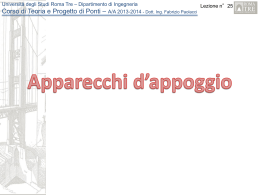 25. Teoria e Progetto dei Ponti - Apparecchi d