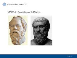 2. Sokrates och Platon HT14