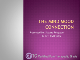 The Mind Mood Connection - Pittsburgh Essential Oils