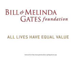 The Gates Foundation