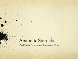 ATOD Lesson 1 Steroids