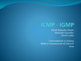 ICMP - IGMP