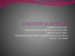 CIRCUITE ELECTRICE