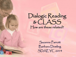 What is Dialogic Reading?