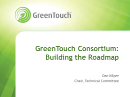 Intro to GreenTouch