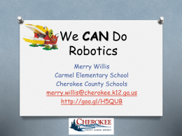 WeCanDo Robotics Presentation