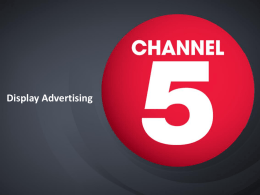 Channel 5 Display ad specs.ppt
