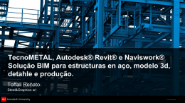 Exportar modelos 3D e informações de TecnoMETAL para Autodesk