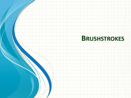 Brushstrokes PP