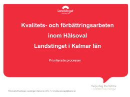 Presentation Kalmar