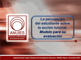 Presentaci&oacute;n - Seminario de Educaci&oacute;n Superior de la UNAM