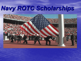 Navy ROTC Scholarships