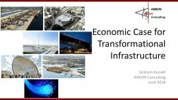 The Economic Case for Transformational Infrastructure