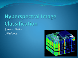 Hyperspectral Image Classification
