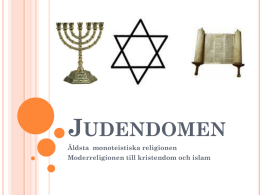 Judendomen pp - WordPress.com